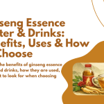 Ginseng Essence Water and Drinks Benefits, Uses & How to Choose