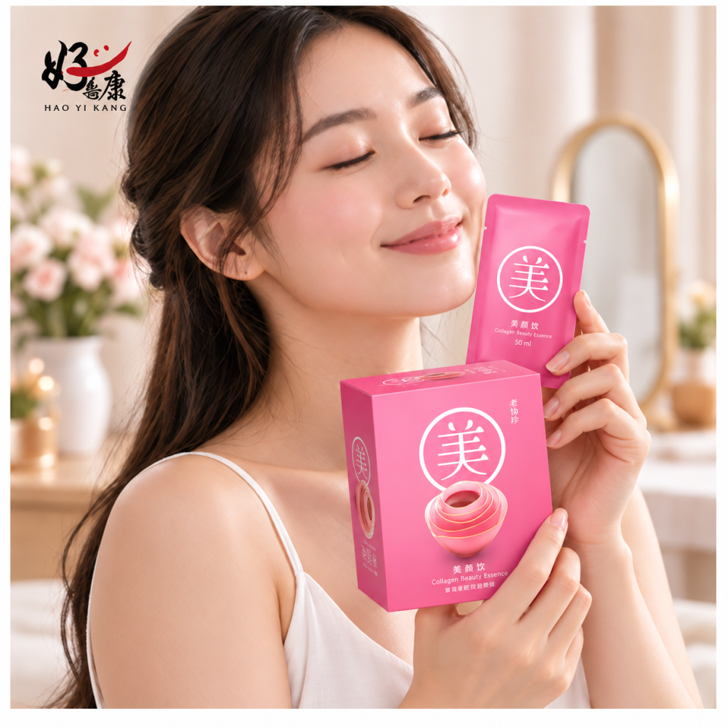 Collagen beauty wellness gift for self-care featuring Hao Yi Kang Collagen Beauty Essence