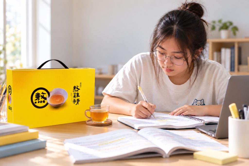 Cozy Study Session with Chicken Essence