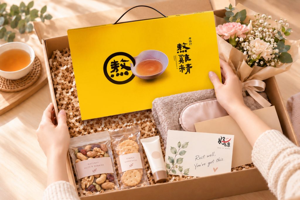 Postpartum meal support and food gift for a new mother in Singapore